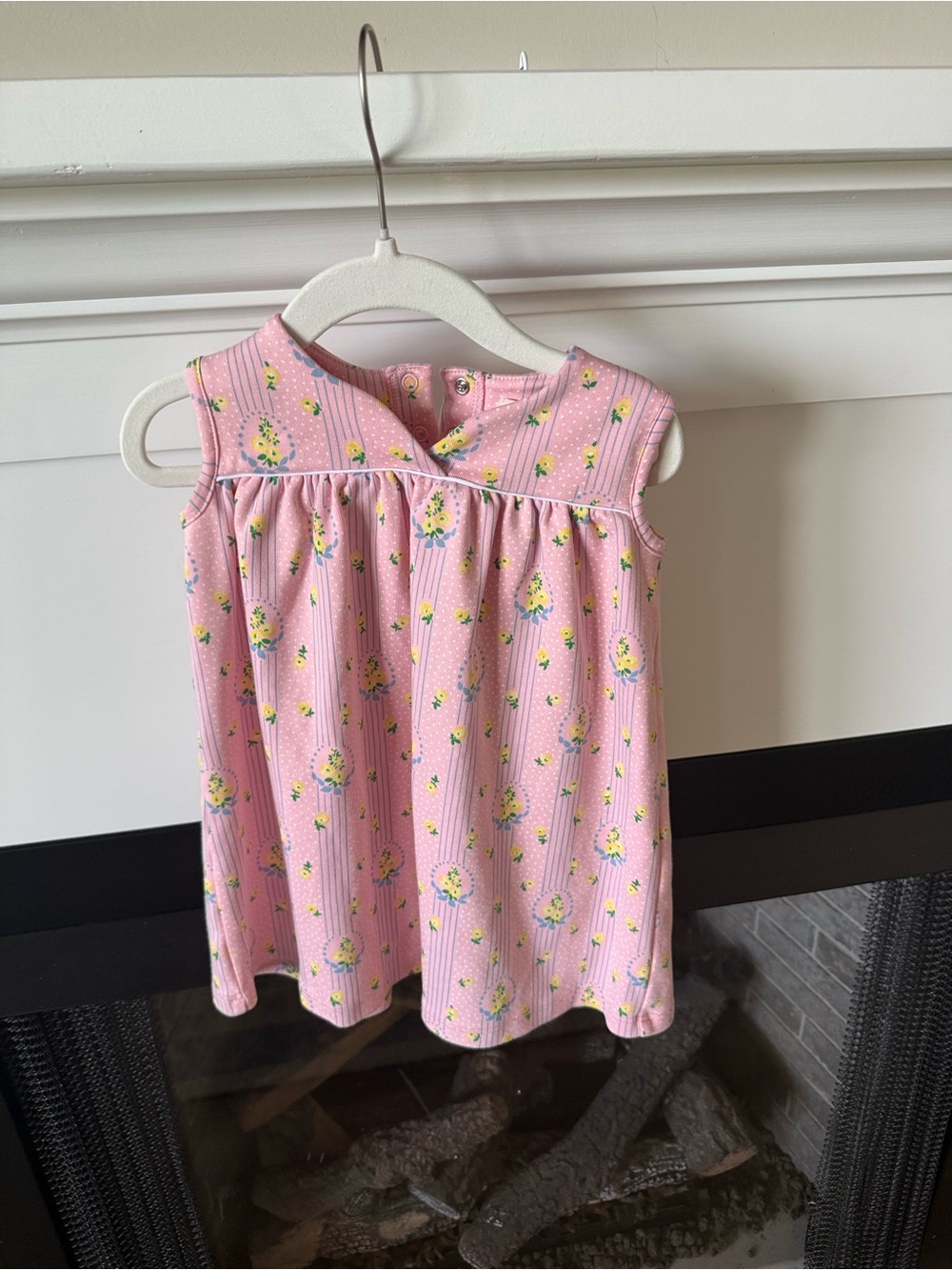 The Beaufort Bonnet Company Pink Floral Tank Top